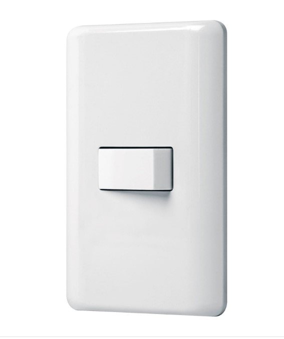 Placa armada con 1 interruptor sencillo, Volteck Basic