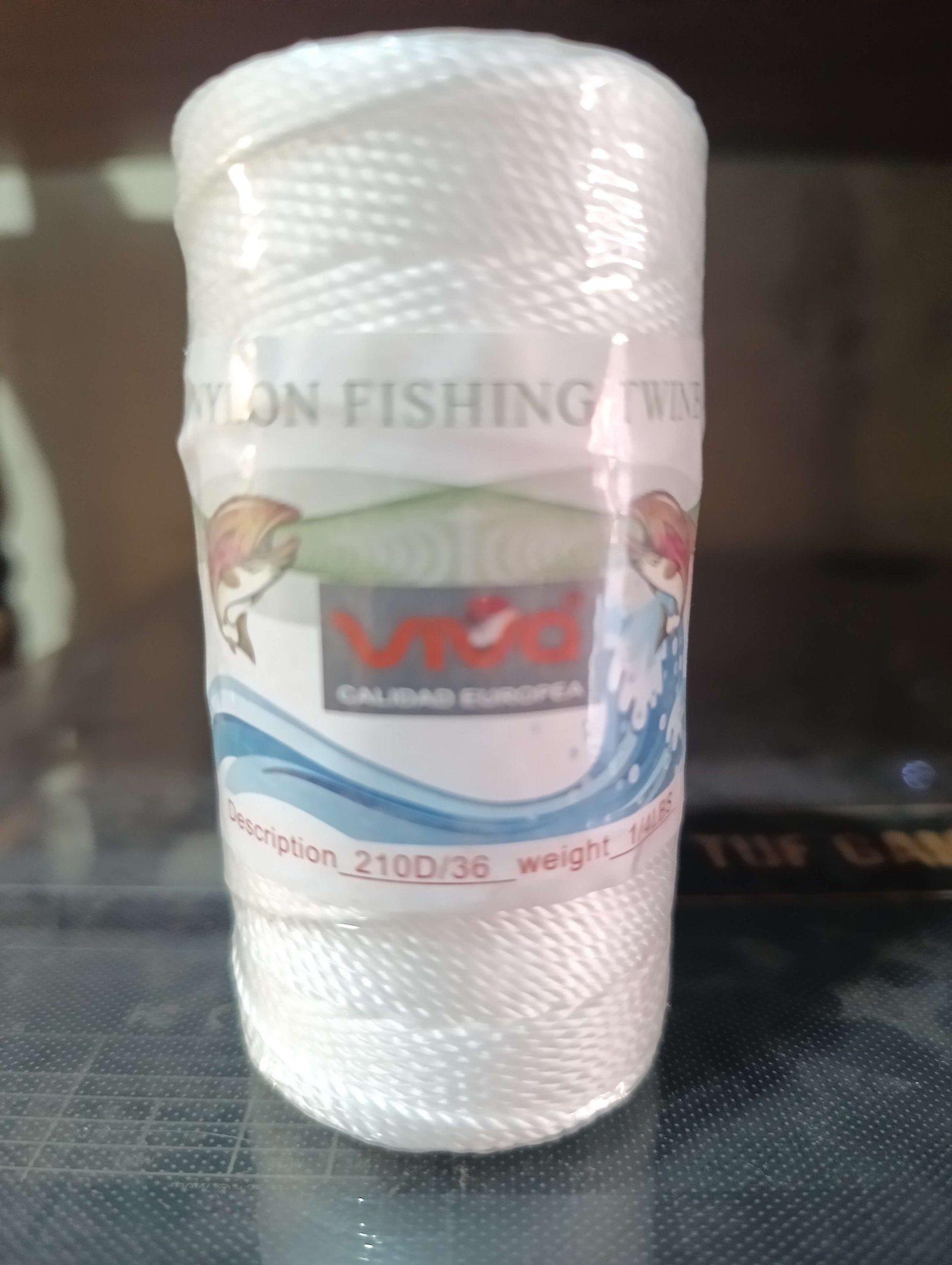 CONO DE HILO NYLON BLANCO #36