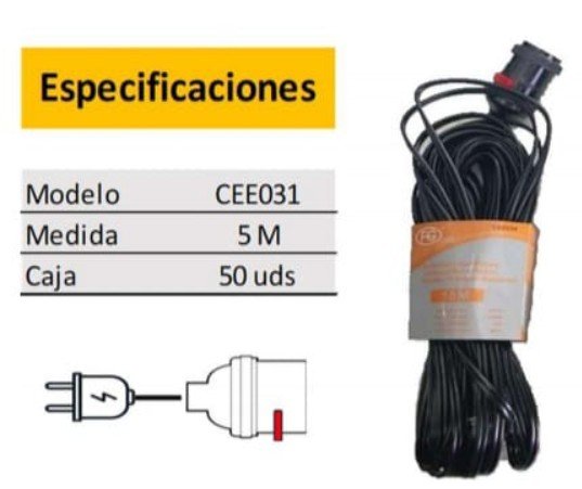 extensión clásica con calavera 5M FG