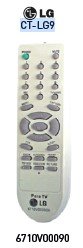 CONTROL REMOTO PARA LG 6710V00090H