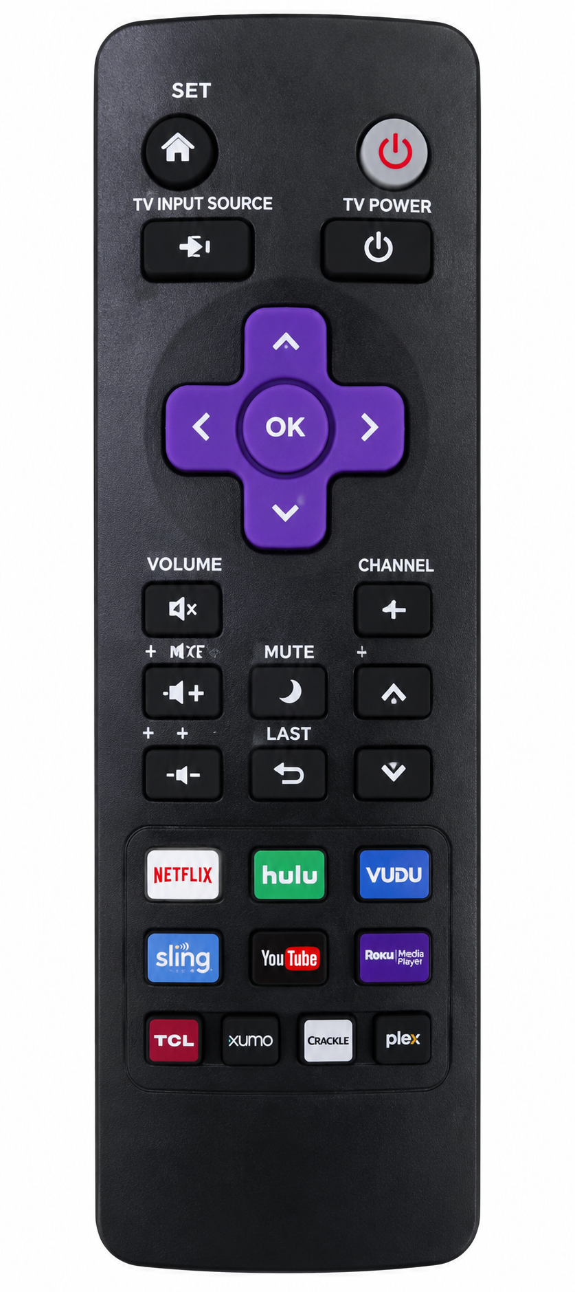 control remoto para roku-11107b