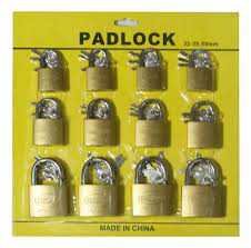 Candado padblock 60mm