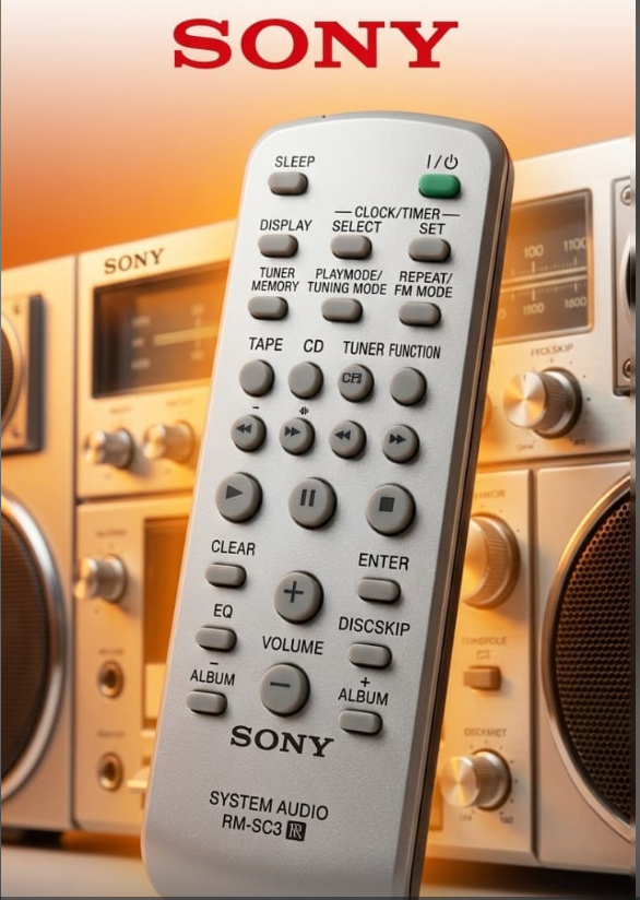 Control remoto Sony audio